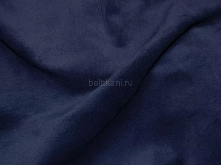 Замша искуственная ш-1,5м цвет серо-синий