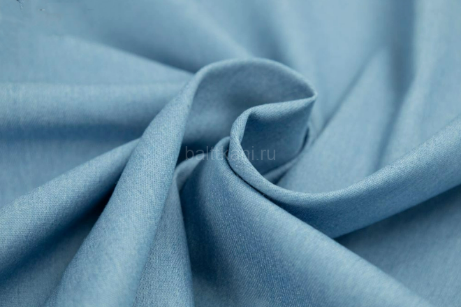 Джинс Denim хлопковый ш-150см 65%хл..,33%п/э,2%спанд.пл.180гр.арт.Н165Х цв.С1 голубой