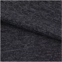 Трикотажное полотно "Мэдли меланж" ш-150см 85%п/э 10%виск. 5% спанд.пл.300гр. цв.серо/черный