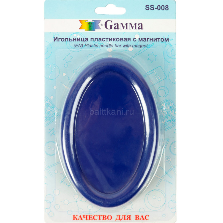 Игольница-магнит Gamma  SS-008 11см в блистере