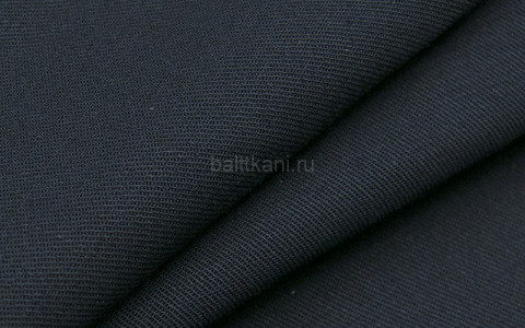 Саржа 100% х/б ш-150см пл.260гр/м2 12с18 №315 К цв.чёрный