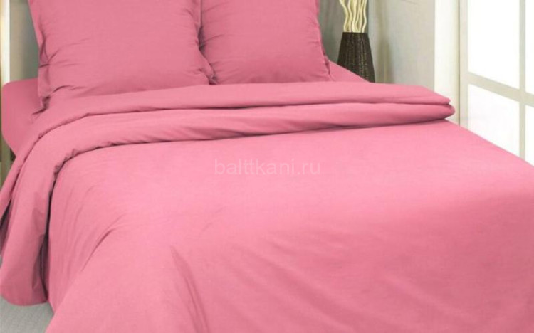 Поплин г/к ш-220см 100%х/б пл.110гр/м2 арт.70037-1 1-П Клюквенный Актив