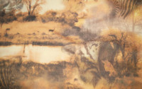 Ткань пальтовая Baskili Safari ш. 140 см., сафари