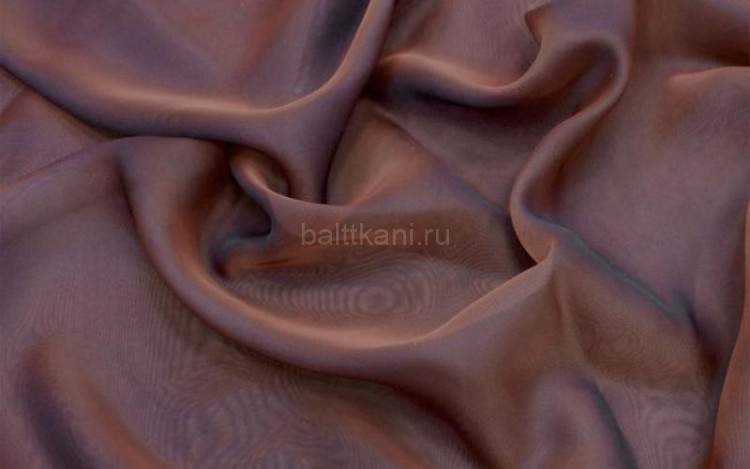 Вуаль однотон. хамелион бордо б/утяж.  Н-290 см. Texrepublic JL 2D-2043/300 V арт. 87894