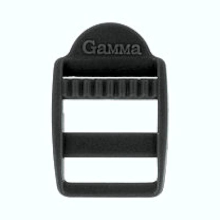 Фурнитура сумочная пластик SA41 (SAM001) Пряжка регулировочная "Gamma" 0.75 " ( 19 мм) 100 шт. черны
